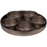Serviergeschirr mit Tablett ASTRA, Set von SECRET DE GOURMET