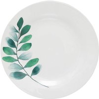 Set aus 6 flachen Tellern mit Pflanzenmuster D27 - Sg Secret De Gourmet von SECRET DE GOURMET