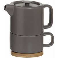 Teekanne mit Tasse natural, 400 ml + 250 ml Secret De Gourmet von SECRET DE GOURMET