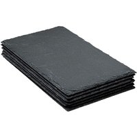 Teller-Set in Schiefer-Optik, Fingerfood-Geschirr, 6-teilig, 18 x 30 cm Teller-Set in Schiefer-Optik, Fingerfood-Geschirr, 6-teilig, 18 x 30 cm von SECRET DE GOURMET