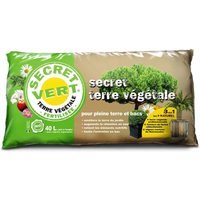 Secret Vert - Bio-Gartenerde Secret terre végétale 40 Liter von SECRET VERT