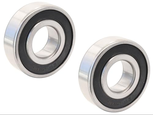 SECURA 2x Kugellager kompatibel mit Poulan 3421H74 (2006-10) Rasentraktor von SECURA