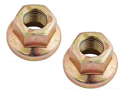 SECURA 2x Mutter auf Messerturm kompatibel mit Jonsered LT 2217 A 96041010302 (2010-03) Rasentraktor von SECURA