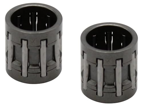 SECURA 2x Nadellager für Pleuel kompatibel mit Husqvarna 55 EU1 (20051400001-20060600000) Motorsäge von SECURA