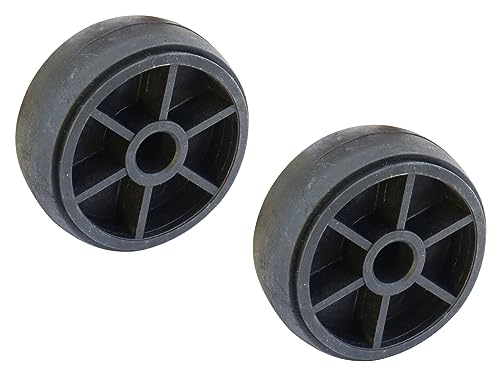 SECURA 2x Reifen Rad Ø90mm kompatibel mit Herkules RP 1200 Rüttelplatte von SECURA
