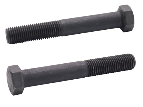 SECURA 2x Schraube für Kurbelwelle (75mm) kompatibel mit Alpina BT 102 HCB S Rasentraktor von SECURA