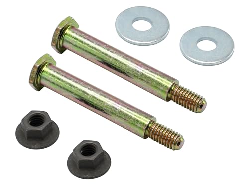 SECURA 2x Schraube für Stützrad am Mähwerk kompatibel mit Husqvarna YTH1542 XP, HAU15H42G 954170225 (2004-09) Rasentraktor von SECURA