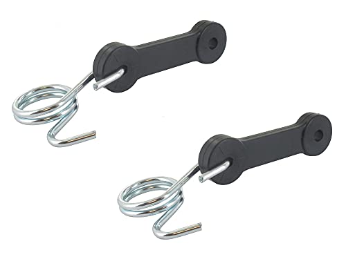 SECURA 2x Spanngummi f. Deflektor kompatibel mit BestGreen BM155H107RBK 96061010603 (2008-08) Rasentraktor von SECURA