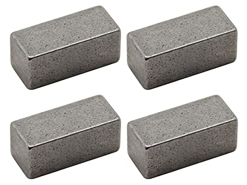 SECURA 4x Passfeder Messerturm kompatibel mit Husqvarna BZ 34 C 968999316 (2006-04) Rasentraktor von SECURA