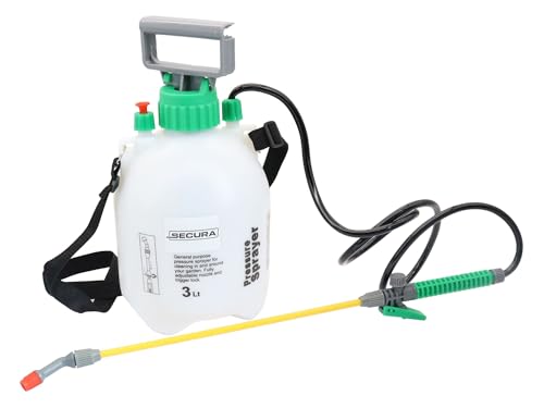 SECURA Drucksprüher Pumpsprüher Pflanzensprüher Gartenspritze Sprühgerät 3 Liter SECURA Drucksprüher Pumpsprüher Pflanzensprüher Gartenspritze Sprühgerät 3 Liter von SECURA