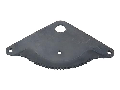 SECURA Lenksegment Zahnsegment kompatibel mit Husqvarna YTH22V46 XLS 96043010301 (2012-02) Rasentraktor von SECURA