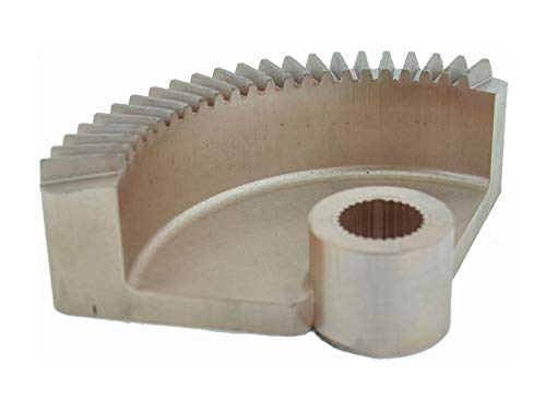 SECURA Lenksegment Zahnsegment kompatibel mit Jonsered ICT 18A, JICTH18C 954130043 (2001-02) Rasentraktor von SECURA