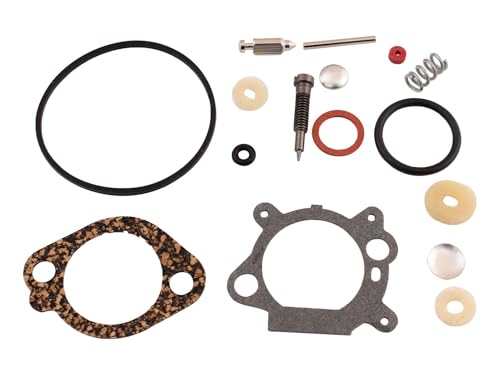 SECURA Membransatz Vergaser Reparaturset kompatibel mit Briggs & Stratton 124T02 Motor von SECURA