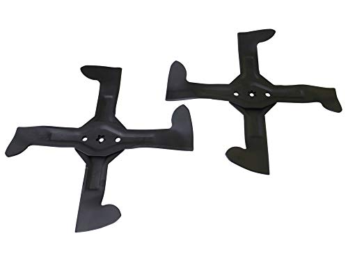 SECURA Messersatz (Kreuz-Kombi) kompatibel mit Husqvarna CTH151, HECTH151D 954170208 (2004-06) Rasentraktor von SECURA