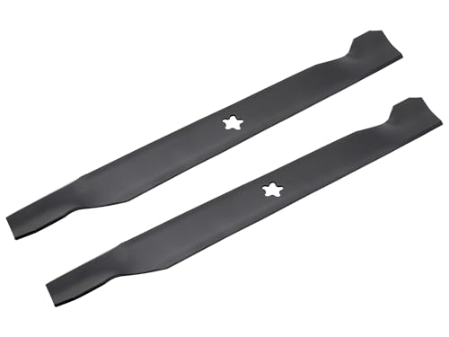 SECURA Messersatz (Wurf) kompatibel mit PoulanPro PB20H42YT 96042000801 (2006-01) Rasentraktor von SECURA