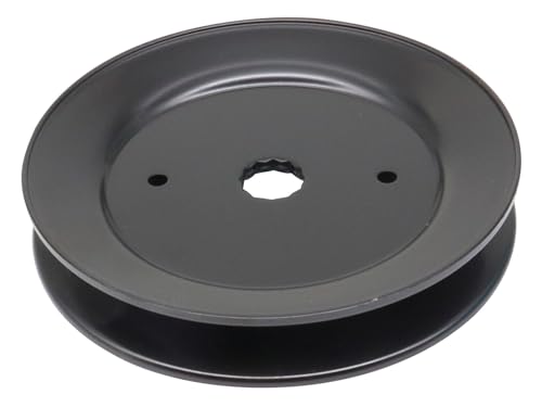 SECURA Riemenscheibe ü. Messerturm Ø123mm kompatibel mit Husqvarna LT131 96011026503 (2010-02) Rasentraktor von SECURA