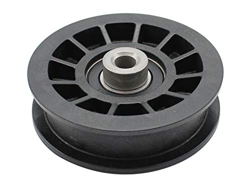 SECURA Spannrolle (Kunststoff) Fahrwerk Ø89mm kompatibel mit Jonsered ICT 13A, JICTH13C 954130040 (2001-02) Rasentraktor von SECURA