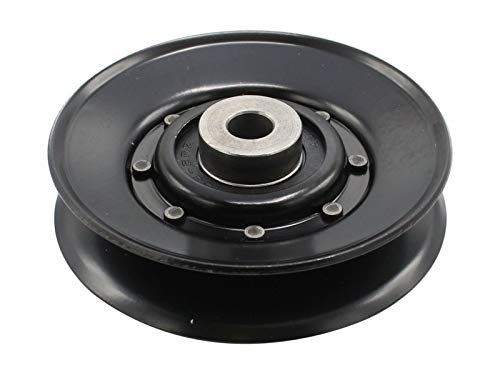 SECURA Spannrolle (Metall) Fahrwerk Ø89mm kompatibel mit Jonsered LT 2113 96011026602 (2008-09) Rasentraktor von SECURA