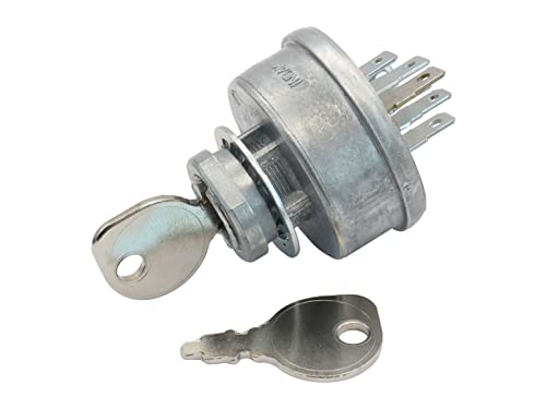 SECURA Zündschloss kompatibel mit Husqvarna PZ 6034FX 96661440102 (2012-04) Rasentraktor von SECURA