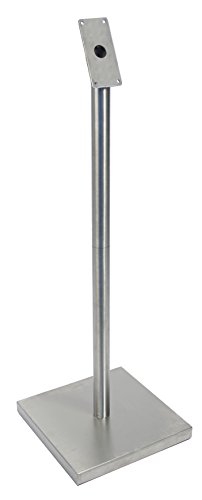 Securit Standfuá fr Schaukasten LED Classic, Edelstahl, 127 cm von SECURIT