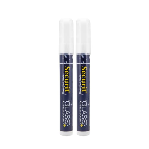 SECURIT wasserfeste Flüssigkreide Marker, weiß, Plastik, 14.2 x 3.5 x 2 cm SECURIT wasserfeste Flüssigkreide Marker, weiß, Plastik, 14.2 x 3.5 x 2 cm von SECURIT