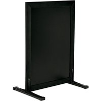 Schwarz Securit schwarzes Brett mit Ständer 78 x 56 x 40 cm von SECURIT