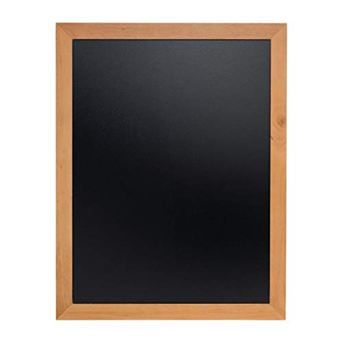 Securit 70 x 90cm Hartholz Kreidetafel - in lackiertem Teak - inkl Wandaufhängung Securit 70 x 90cm Hartholz Kreidetafel - in lackiertem Teak - inkl Wandaufhängung von SECURIT