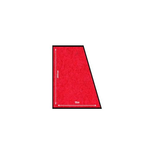 Securit RS-200-RD Teppich Läufer, 900 x 2.000 mm, rot von SECURIT