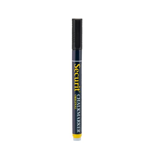 Securit SMA100-BL Kreidemarker Original Small, schwarz von SECURIT