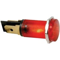 Kontroll-lampe - rund - rot- 12 v - 14 mm von SEDER