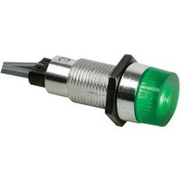 Kontroll-lampe - rund - grün - 12 v - 13 mm von SEDER