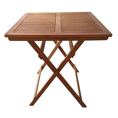 SEDEX Linus Gartentisch 70x70 cm/Klapptisch/Holztisch/Bistrotisch aus FSC Eukalyptus von SEDEX