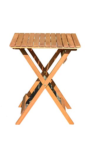 Sedex Balkon Bistro Klapptisch Mod. Diego Eukalyptus Holz Natur geölt B/T/H ca. 58/58/73 von Sedex