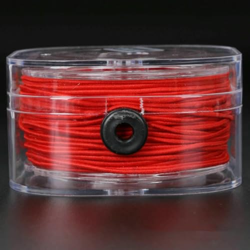 0,8–1,5 mm DIY-Stretchschnur mit Kristallperlen für die Schmuckherstellung, starkes elastisches Fadenseil, Perlenarmband, Schnur, Zubehör, Stil 11, 1 Rolle von SEDRGH