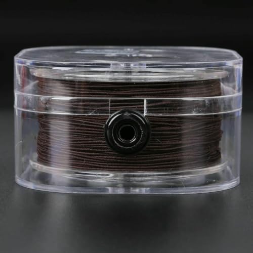 0,8–1,5 mm DIY-Stretchschnur mit Kristallperlen für die Schmuckherstellung, starkes elastisches Fadenseil, Perlenarmband, Schnur, Zubehör, Stil 2, 1 Rolle von SEDRGH