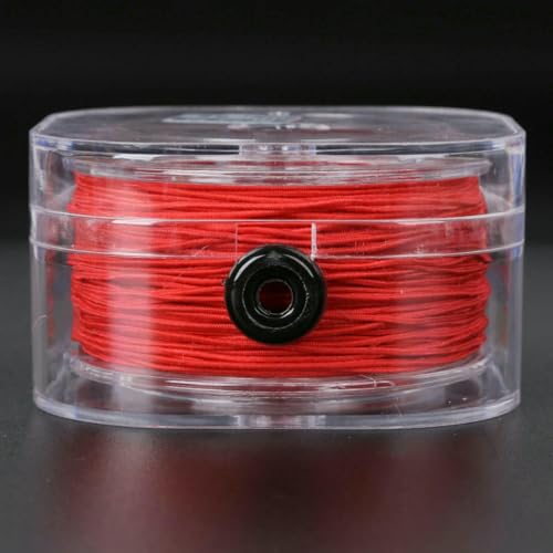 0,8–1,5 mm DIY-Stretchschnur mit Kristallperlen für die Schmuckherstellung, starkes elastisches Fadenseil, Perlenarmband, Schnur, Zubehör, Stil 3, 1 Rolle von SEDRGH