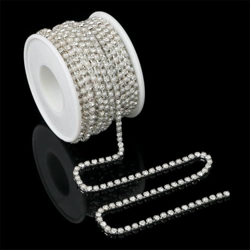 1 Yard Perlen Strasskette Gold Silber Farbe Kupfer Cup Ketten Trim für Schmuckherstellung Komponenten Handwerk DIY Nähen-auf Kleidung-12 1 Yard Perlen Strasskette Gold Silber Farbe Kupfer Cup Ketten Trim für Schmuckherstellung Komponenten Handwerk DIY Nähen-auf Kleidung-12 von SEDRGH