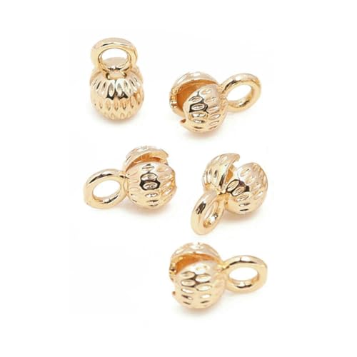 10 Stück 14 Karat vergoldete Crimp-Endperlen, Kugelkettenverbinder für DIY-Armbänder, Schmuckherstellung, Zubehör, Zubehör, Beschläge, 14 Karat Gold, 4,0 mm 10 Stück 14 Karat vergoldete Crimp-Endperlen, Kugelkettenverbinder für DIY-Armbänder, Schmuckherstellung, Zubehör, Zubehör, Beschläge, 14 Karat Gold, 4,0 mm von SEDRGH