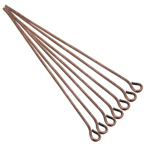 100 Stück/Los Metall Flachkopf Augenkopfstifte Vergoldete Kopfstifte Für Schmuckzubehör Herstellung DIY Handarbeit Zubehör Zubehör-A Kupfer-0,7x14,0mm 100 Stück/Los Metall Flachkopf Augenkopfstifte Vergoldete Kopfstifte Für Schmuckzubehör Herstellung DIY Handarbeit Zubehör Zubehör-A Kupfer-0,7x14,0mm von SEDRGH