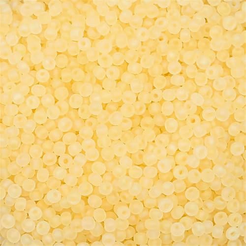 2/3/4,0 mm hochwertige mehrfarbige Reisperlen aus Milchglas – DIY-Schmuckherstellung (Ohrringe/Armbänder/Halsketten) 10 g/Beutel (≈660/220/100 Stück) – LYL-4,0 mnm, ca. 100 Stück von SEDRGH