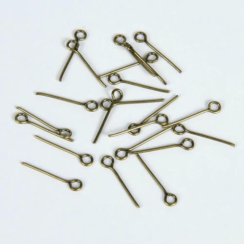 200 Stück 1,6 2,0 3,0 cm Mini-Metalldraht-Ösennadeln zum Perlensticken, kleine offene Ösennadeln, lose für Bastelarbeiten mit Perlenschmuck, antike Bronze, 20 mm 200 Stück 1,6 2,0 3,0 cm Mini-Metalldraht-Ösennadeln zum Perlensticken, kleine offene Ösennadeln, lose für Bastelarbeiten mit Perlenschmuck, antike Bronze, 20 mm von SEDRGH