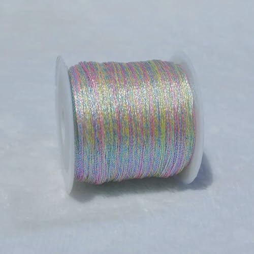 50 Meter 0,4,0 mm bunter Faden für handgefertigte Halsketten, Armbänder, geflochtene Seile, Stickereien, Häkelperlen, Schmuckherstellung, 51-0,4,0 mm x 50 m 50 Meter 0,4,0 mm bunter Faden für handgefertigte Halsketten, Armbänder, geflochtene Seile, Stickereien, Häkelperlen, Schmuckherstellung, 51-0,4,0 mm x 50 m von SEDRGH