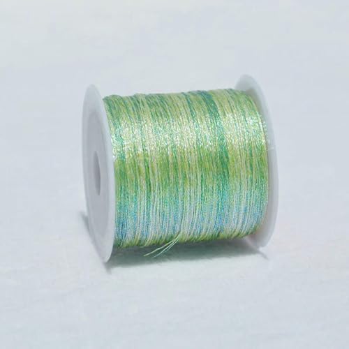 50 Meter 0,4,0 mm bunter Faden für handgefertigte Halsketten, Armbänder, geflochtene Seile, Stickereien, Häkelperlen, Schmuckherstellung, 53, 0,4,0 mm x 50 m 50 Meter 0,4,0 mm bunter Faden für handgefertigte Halsketten, Armbänder, geflochtene Seile, Stickereien, Häkelperlen, Schmuckherstellung, 53, 0,4,0 mm x 50 m von SEDRGH