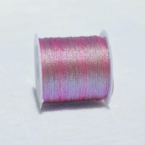 50 Meter 0,4,0 mm bunter Faden für handgefertigte Halsketten, Armbänder, geflochtene Seile, Stickereien, Häkelperlen, Schmuckherstellung, 57-0,4,0 mm x 50 m 50 Meter 0,4,0 mm bunter Faden für handgefertigte Halsketten, Armbänder, geflochtene Seile, Stickereien, Häkelperlen, Schmuckherstellung, 57-0,4,0 mm x 50 m von SEDRGH