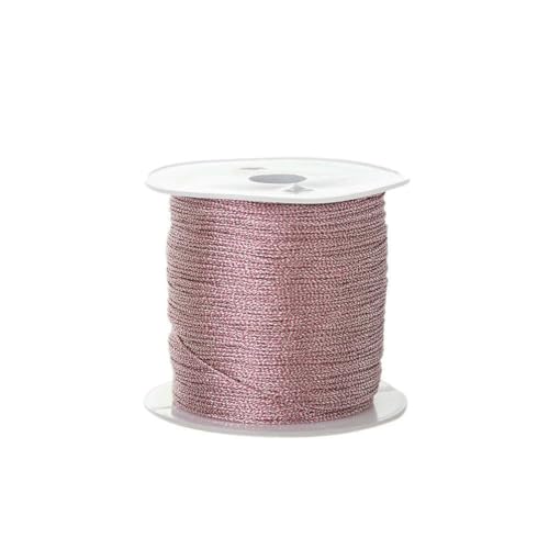 50 Meter 0,4 mm bunter Faden für handgefertigte Halsketten, Armbänder, geflochtene Seile, Stickereien, Häkelperlen, Schmuckherstellung, Pink, 0,4 mm x 50 m 50 Meter 0,4 mm bunter Faden für handgefertigte Halsketten, Armbänder, geflochtene Seile, Stickereien, Häkelperlen, Schmuckherstellung, Pink, 0,4 mm x 50 m von SEDRGH