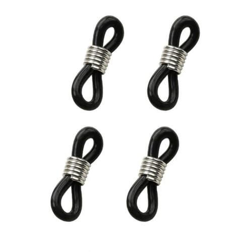 50 Stück Brillenkettenenden, verstellbare Silikonkautschuk-Verbindungsstücke für DIY-Sonnenbrillen, Brillenhalter, Halsketten, Schmuckherstellung, Rhodiumschwarz 50 Stück Brillenkettenenden, verstellbare Silikonkautschuk-Verbindungsstücke für DIY-Sonnenbrillen, Brillenhalter, Halsketten, Schmuckherstellung, Rhodiumschwarz von SEDRGH