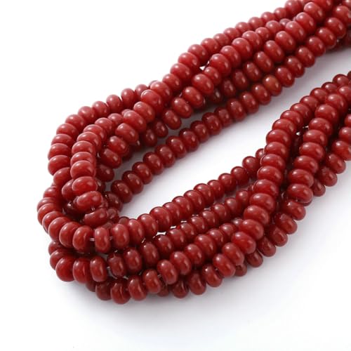 76 Stück Radperlen 5 x 8 mm Handschnur Glas Buddha Glatte flache runde Perlen Kristall Abakus Perlen Schmuckzubehör-007 76 Stück Radperlen 5 x 8 mm Handschnur Glas Buddha Glatte flache runde Perlen Kristall Abakus Perlen Schmuckzubehör-007 von SEDRGH