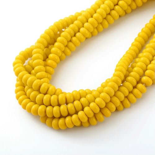 76 Stück Radperlen 5 x 8 mm Handschnur Glas Buddha Glatte flache runde Perlen Kristall Abakus Perlen Schmuckzubehör-010 76 Stück Radperlen 5 x 8 mm Handschnur Glas Buddha Glatte flache runde Perlen Kristall Abakus Perlen Schmuckzubehör-010 von SEDRGH