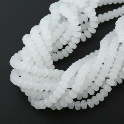 76 Stück Radperlen 5 x 8 mm Handschnur Glas Buddha Glatte flache runde Perlen Kristall Abakus Perlen Schmuckzubehör-013 76 Stück Radperlen 5 x 8 mm Handschnur Glas Buddha Glatte flache runde Perlen Kristall Abakus Perlen Schmuckzubehör-013 von SEDRGH