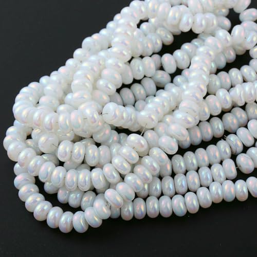 76 Stück Radperlen 5 x 8 mm Handschnur Glas Buddha Glatte flache runde Perlen Kristall Abakus Perlen Schmuckzubehör-014 76 Stück Radperlen 5 x 8 mm Handschnur Glas Buddha Glatte flache runde Perlen Kristall Abakus Perlen Schmuckzubehör-014 von SEDRGH